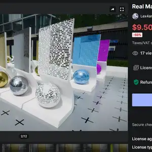 에셋스토어 무료 Real Materials vol10 Patterns