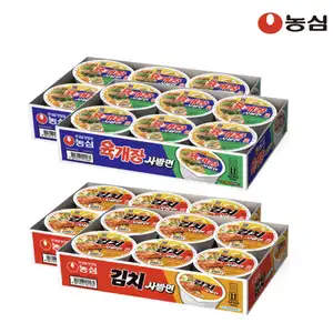 [네이버] 육개장사발면 12개 + 김치사발면 12개