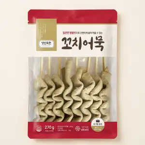 역대급특가 생선숙편 꼬치어묵240gX4개+짬뽕 어묵탕 소스50gX4개 (7,760원/무료배송)
