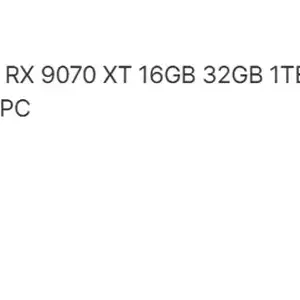 [퍼플랩]7800X3D + 9070XT 완본체