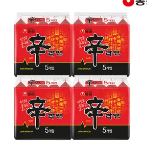 [네이버] 농심 신라면(멀티팩) 4입(120g X 20개) 외 네멤 농심라면할인