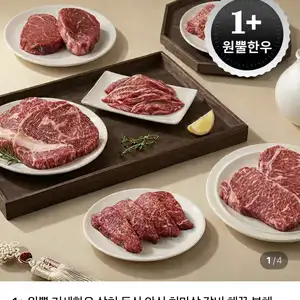 [네이버] 1+ 농협 안심 한우 불고기용 250g