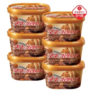 [롯데온] 롯데 구구 크러스터 660ml x 6통 (개당 3,900원)