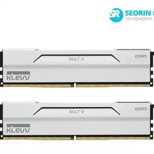 [네이버] 에센코어 클레브 DDR5-6000 CL30 BOLT V 화이트 AMD 패키지 서린 (32GB(16Gx2)