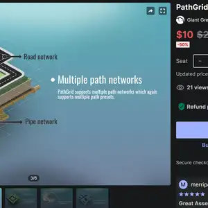 에셋스토어 무료 PathGrid
