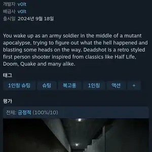 [스팀] 데드샷