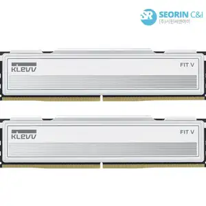[하이마트] 클레브 DDR5 6000 CL30 FIT V 화이트 패키지 서린 32GB