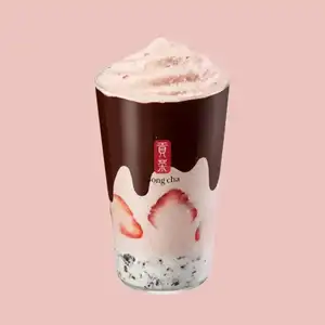 [지마켓] 공차 20% 초콜릿 시그니처 밀크티+펄 / 초코바른 딸기 스무디 with 쿠키