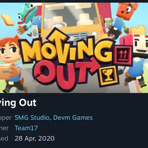 [스팀] Moving Out