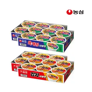 [네이버] 육사김사세트 (육개장사발면 X 12입 + 김치사발면 X 12입)_네멤