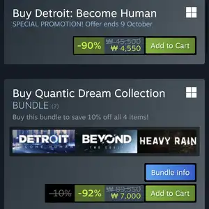 [스팀] Detroit: Become Human