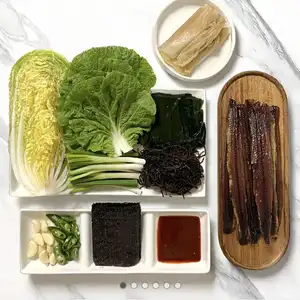 [카카오 톡딜] 구룡포 과메기 해초 + 야채 풀세트 (19,400원 / 무배)