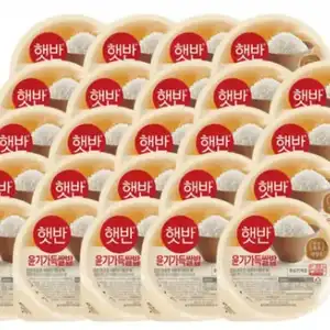 [토스쇼핑] 햇반 윤기가득 쌀밥 210gx24입