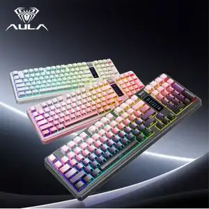 [지마켓] AULA K98 독거미 저소음 무선 게이밍 키보드 5000mah