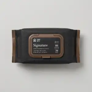 숨 시그니처 물티슈, 63gsm, 70매, 10팩