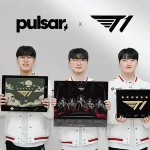 [네이버] 예약구매 슈퍼글라이드 3 유리 마우스패드 T1 에디션 시그니쳐 골드 외