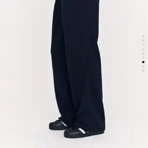 브러시드 테리 와이드 트레이닝 팬츠