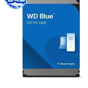 [기타] WD BLUE HDD 4TB WD40EZZX (3.5HDD/ SATA3/ 5400rpm/ 128MB/ CMR)